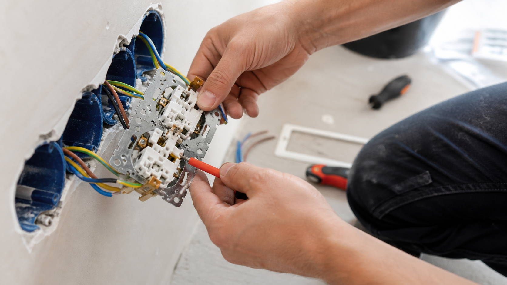 Vygenerovaný detail elektroinstalace